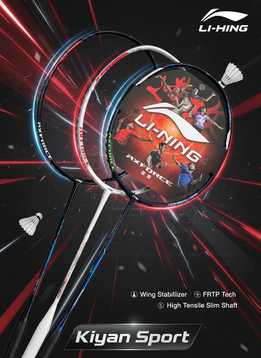راکت Li-Ning AXFORCE 10 بدمینتون اورجینال اصلی