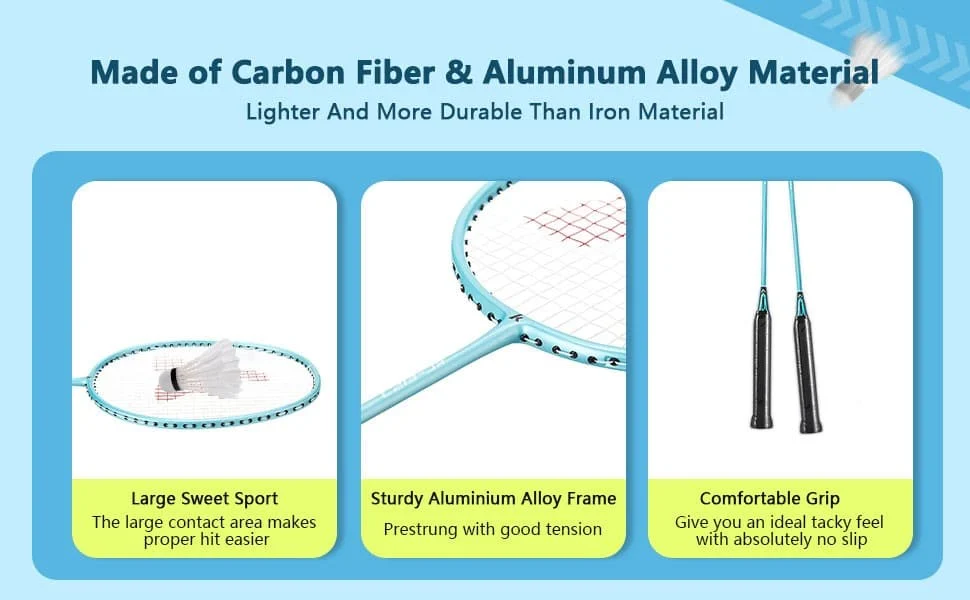 راکت بدمینتون نوع ساخت روش ساخت راکت جنس راکت بدمینتون بدمینتون badminton racket