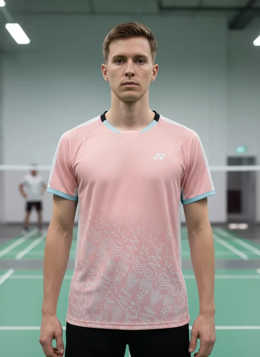 تیشرت بدمینتون یونیکس – Pink Motion